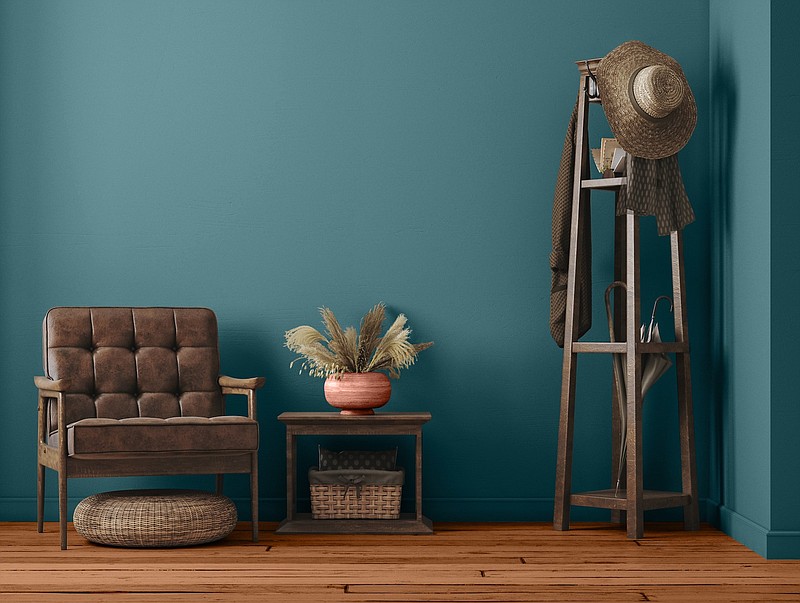 Every year, color forecasters from around the world meet to discuss what is going on globally ─ socially, artistically, politically ─ then predict what hues consumers will have a hankering for. For 2023, top picks include Glidden’s Vining Ivy (PPG1148-6). (Courtesy of Glidden)