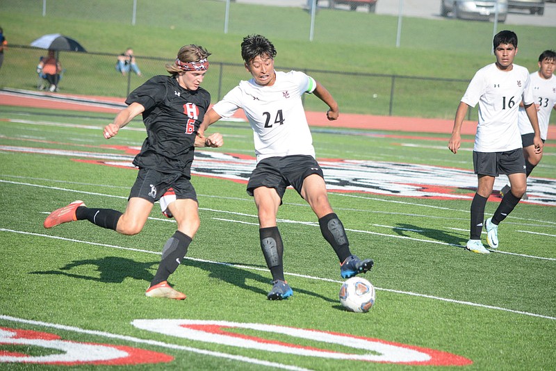 MCHS Boys Soccer Splits Jamboree Matches