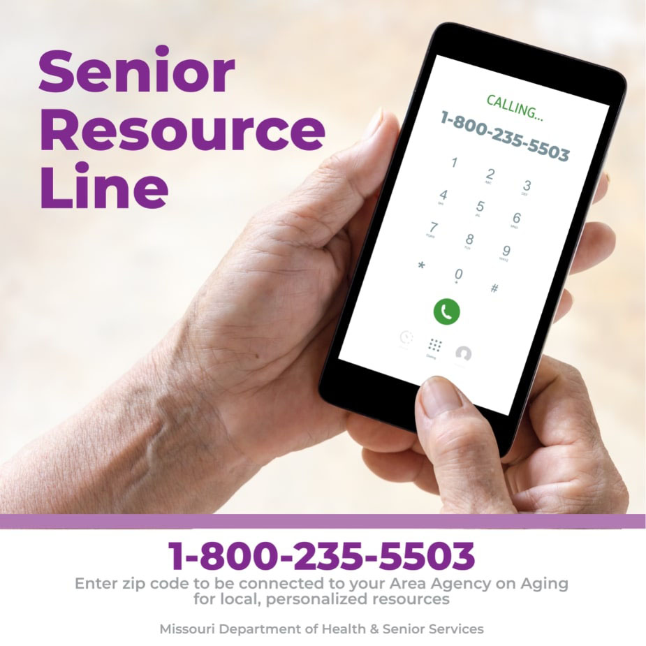 Missouri Senior Resource Line Connects Callers With Local Health And Safety Resources - Vimarsana News