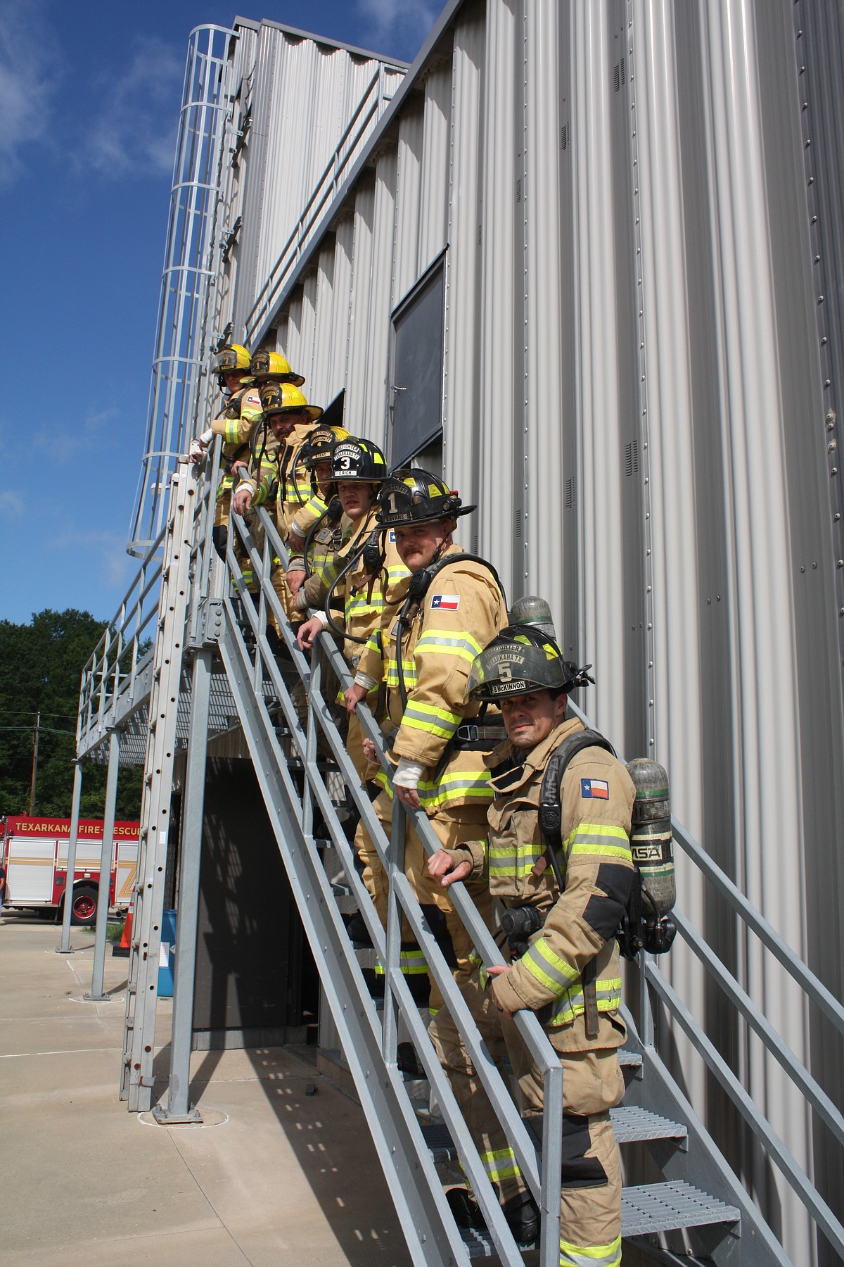 Texas Two Step Firefighting Stepping into their shoes: Texas side firefighters prepare for Dallas 9 ...