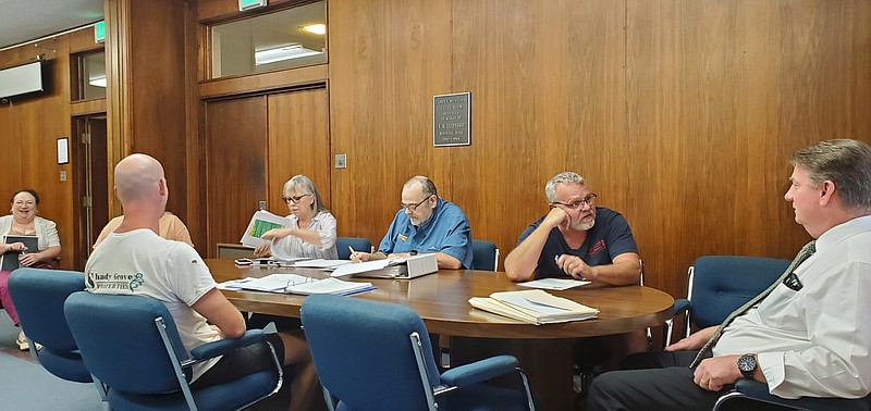 Photo by Bradly Gill
The Camden Advertising and Promotion meeting met Tuesday and approved $125,000 for a matching grant to fix the gazebo in Sandy Beach, but denied a separate request for $100,000 from the city.