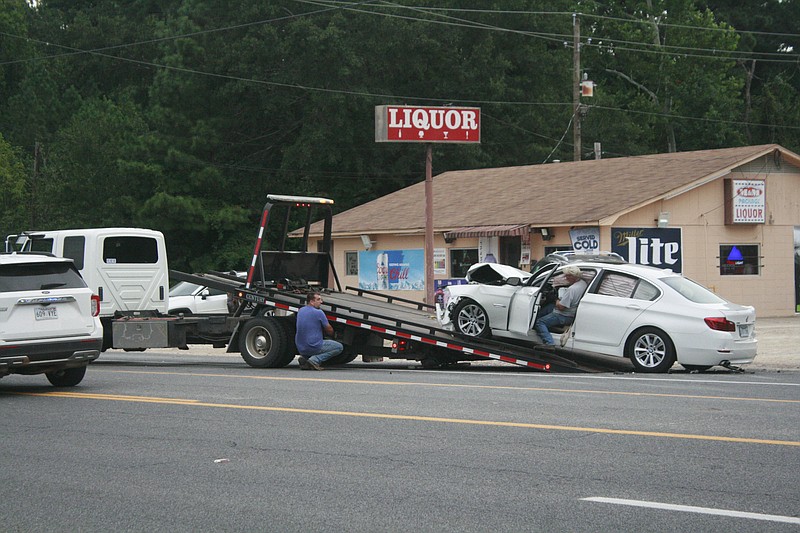 PHOTOS Car crash on NW Avenue El Dorado News