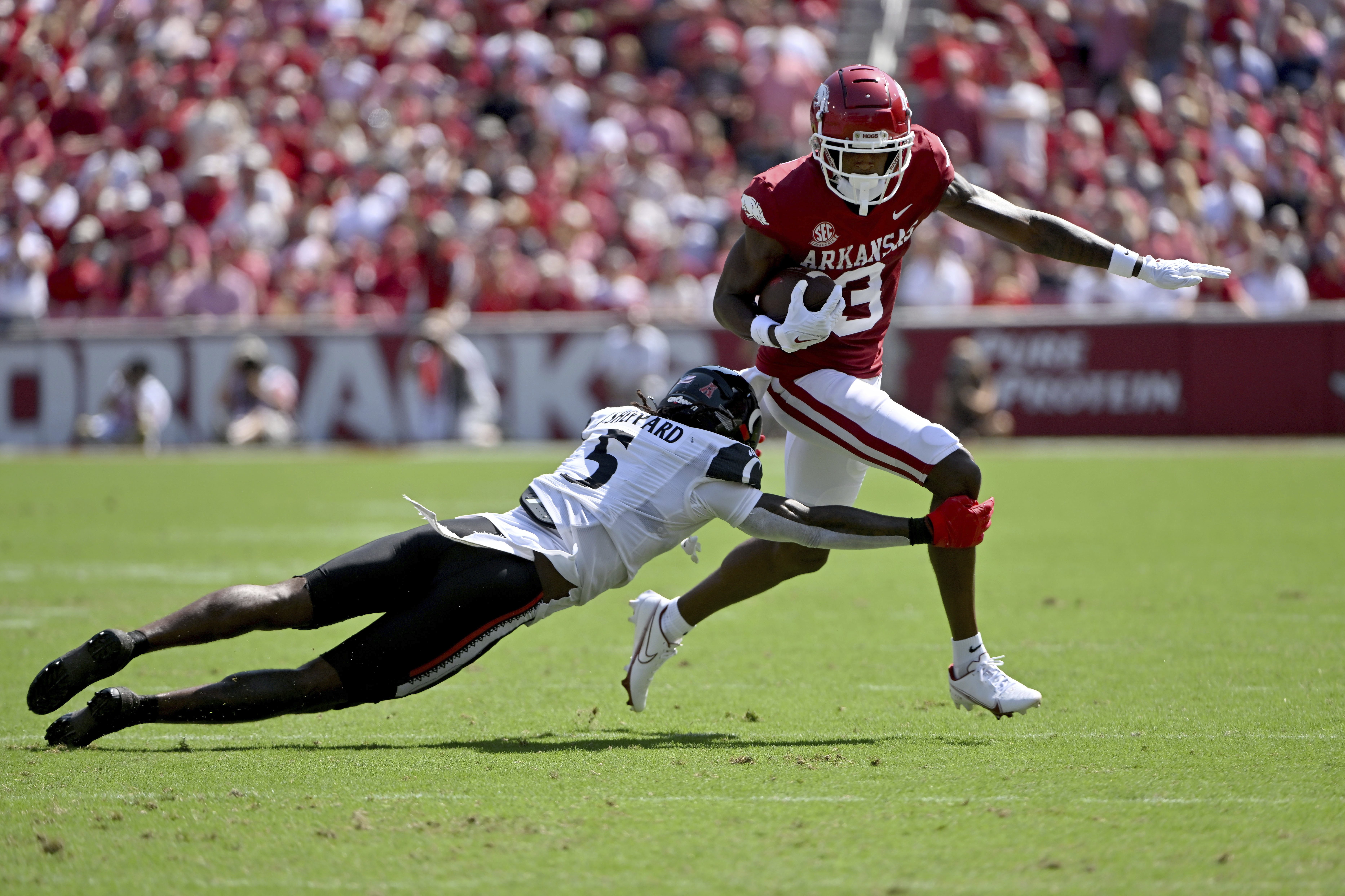 Jefferson generates 4 TDs to power No. 19 Arkansas past No. 23 Cincinnati - Vimarsana News