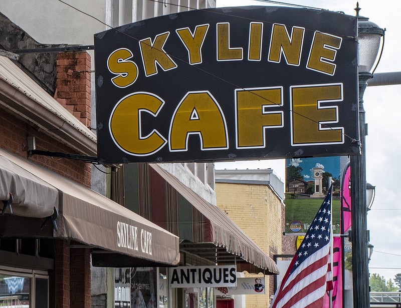 The Skyline Cafe in Mena has been open since 1922. (Arkansas Democrat-Gazette/Cary Jenkins)