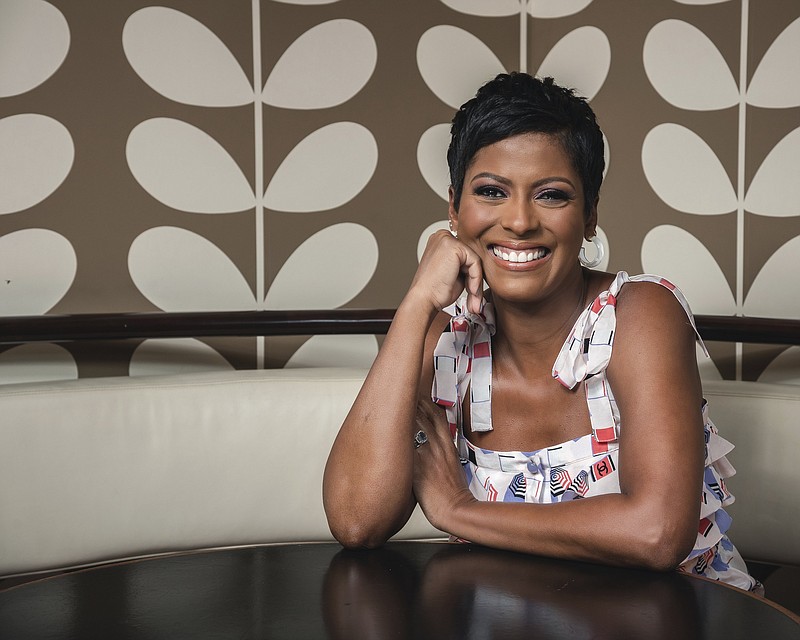 Former NBC “Today” show co-host Tamron Hall poses for a portrait at Ruby’s Vintage Harlem in New York to promote the launch of her self-titled syndicated talk show. The “Tamron Hall” show is in its fourth season. (Invision/AP file photo/Christopher Smith)