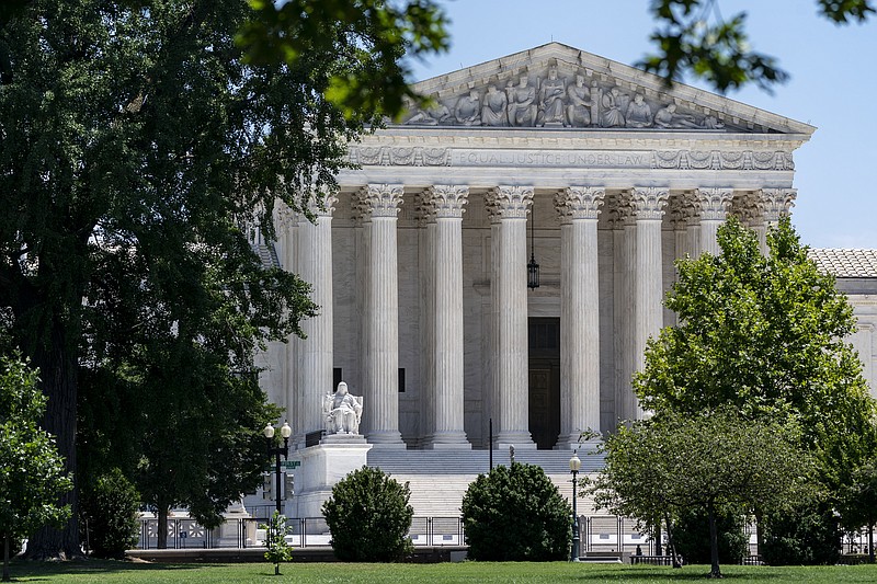 FILE - The Supreme Court is seen on Capitol Hill in Washington, July 14, 2022.  (AP Photo/J. Scott Applewhite, File)