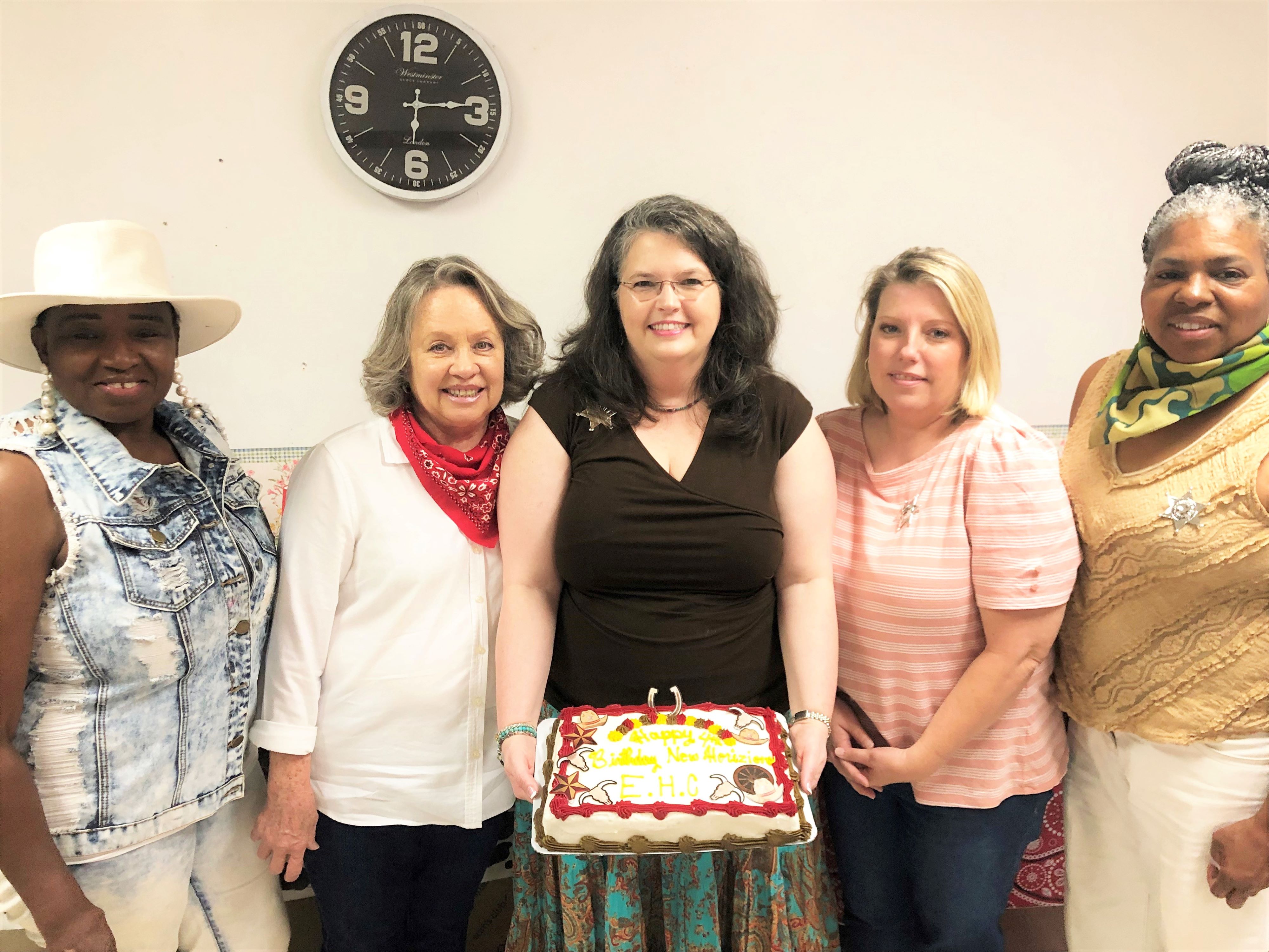 New Horizons club celebrates birthday