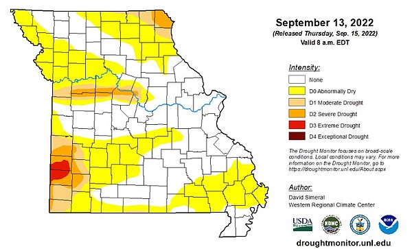 Missouri's drought shifts locations - Vimarsana News