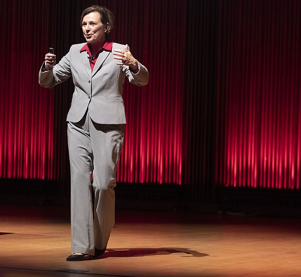 Chancellor finalist Cynthia Young speaks at UA forum The Arkansas