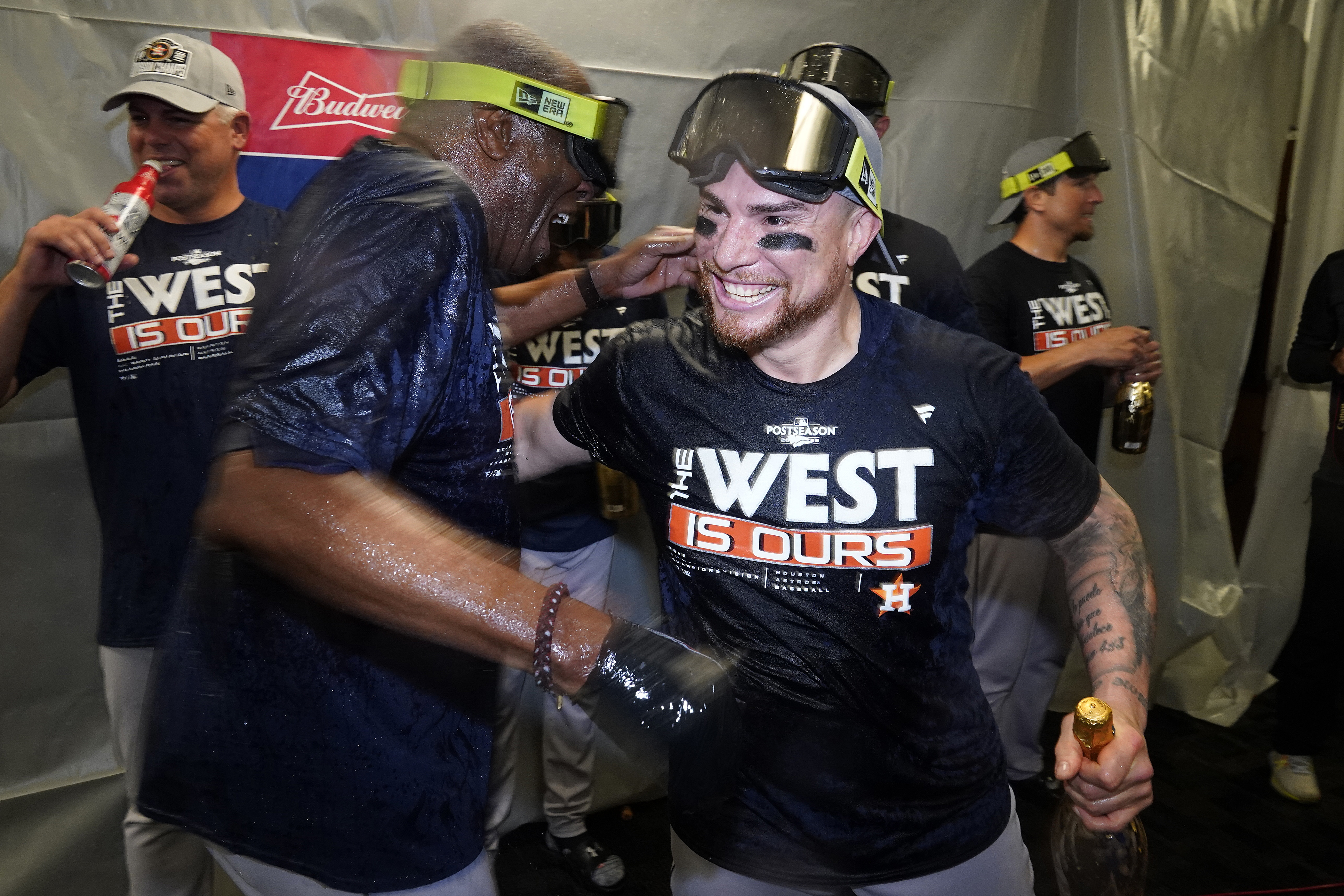 Astros clinch American League West title