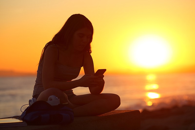 According to a 2021 Common Sense Media survey, an estimated 88% of 13- to 18-year-olds and 43% of 8- to 12-year-olds have smartphones. It's not too surprising, then, that sexting is more common among kids and teens these days. (Antonioguillem/Dreamstime/TNS)