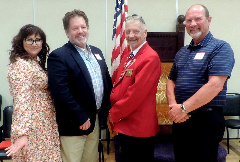 Elks Lodge initiates three new members