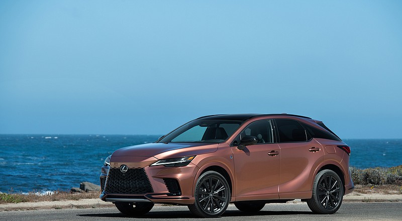 The 2023 Lexus RX has a 2.5-liter turbocharged four-cylinder engine and eight-speed automatic transmission. (Lexus/TNS)