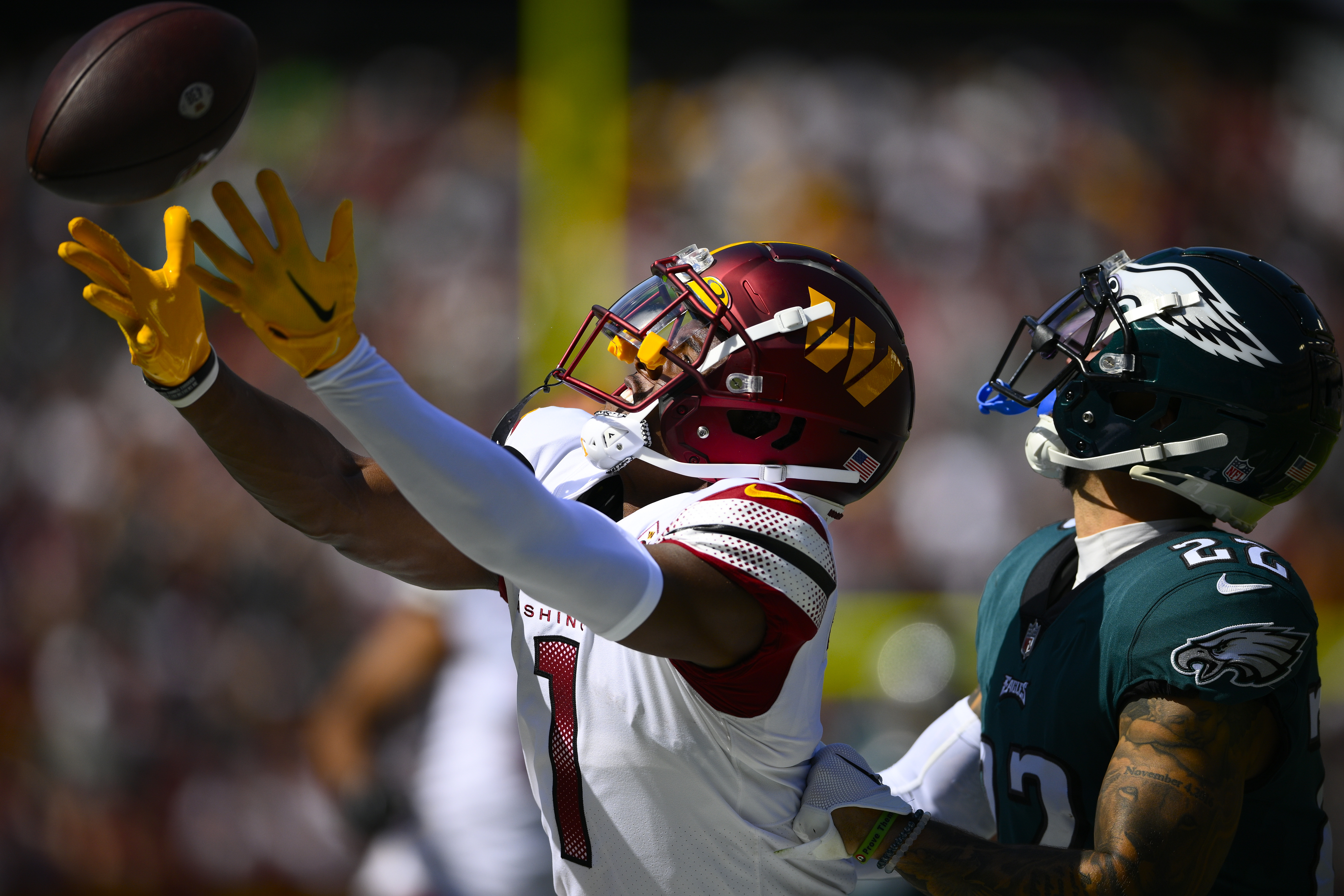 Philadelphia Eagles safety Marcus Epps (22) on defense during an