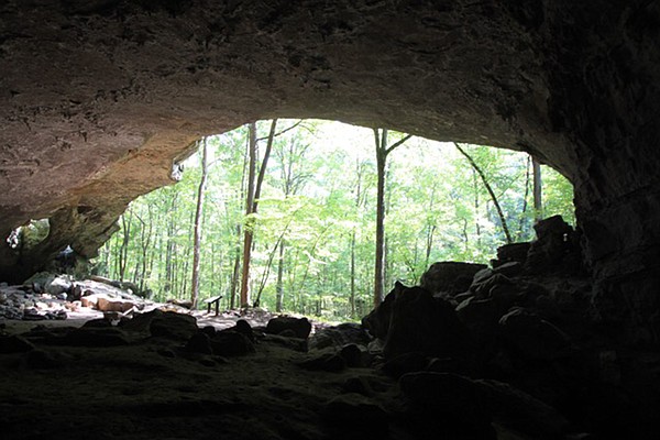 Hiking to Indian Rockhouse a crisp climb past pinchy crawdads, curious deer - Vimarsana News