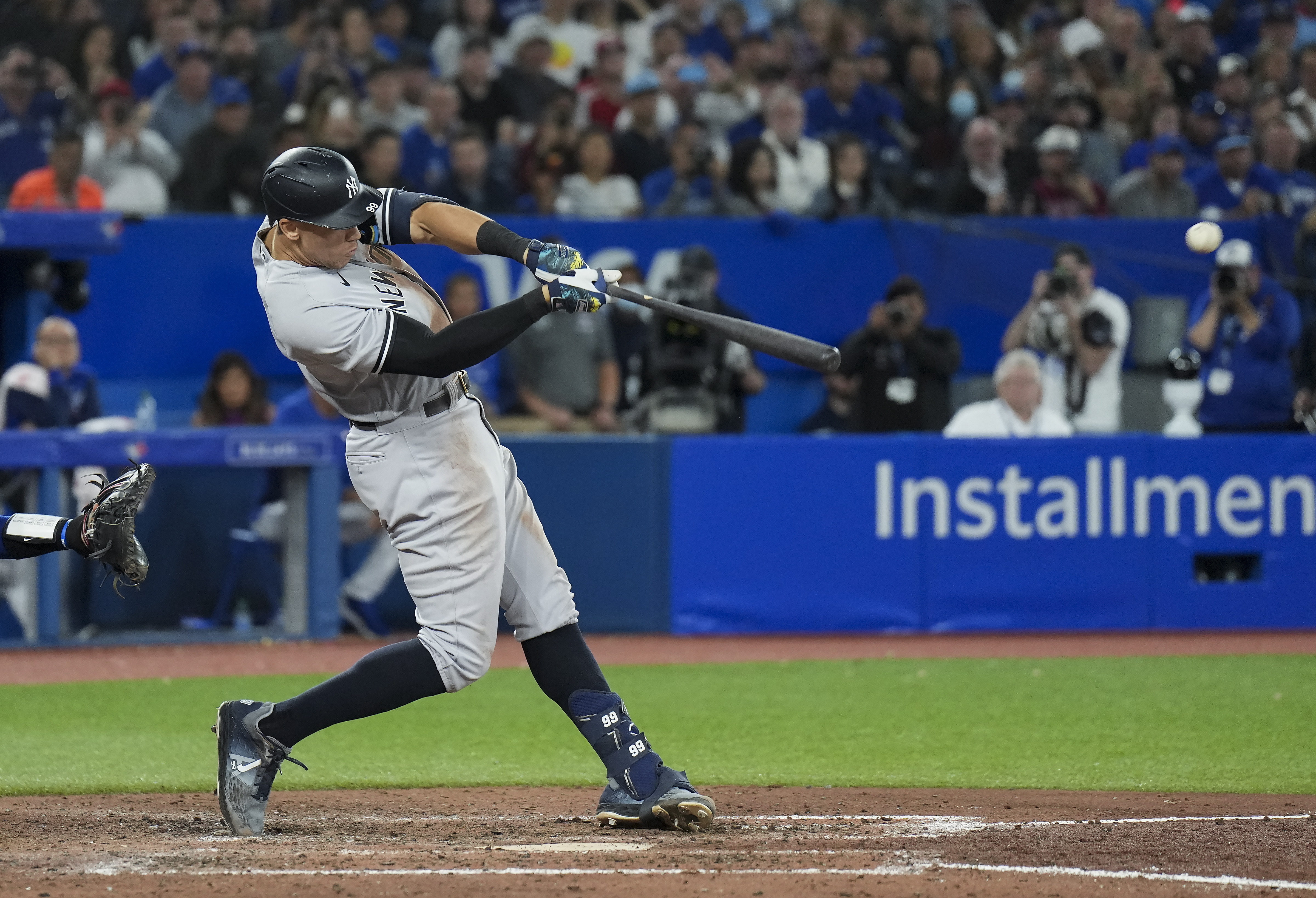 Yankees 8, Blue yankees mlb jersey youth size chart Jays 3: Aaron Judge  hits 61, ties Roger Maris