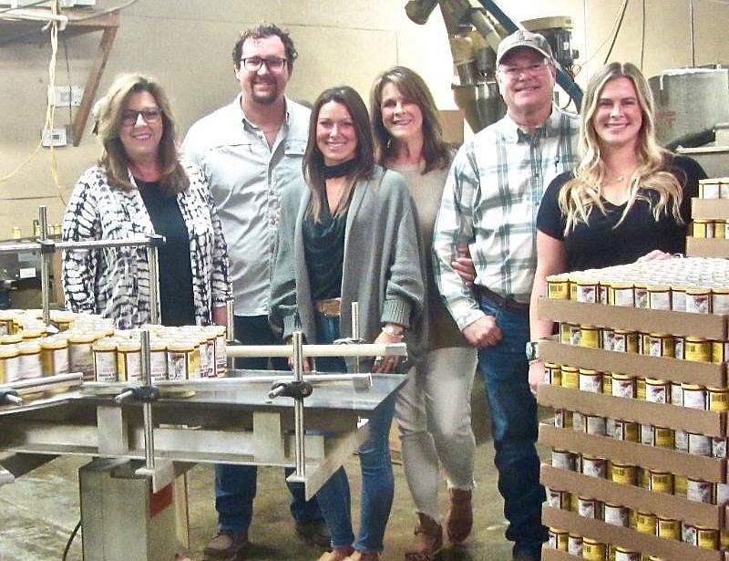 Family members at S-C Seasoning Company include (from left) Lisa Cavender, Austin Price, Emily Bartlett, Cara Wohlgemuth, Lance Wohlgemuth, Kat Smith.

(Special to the Democrat-Gazette/Marcia Schnedler)