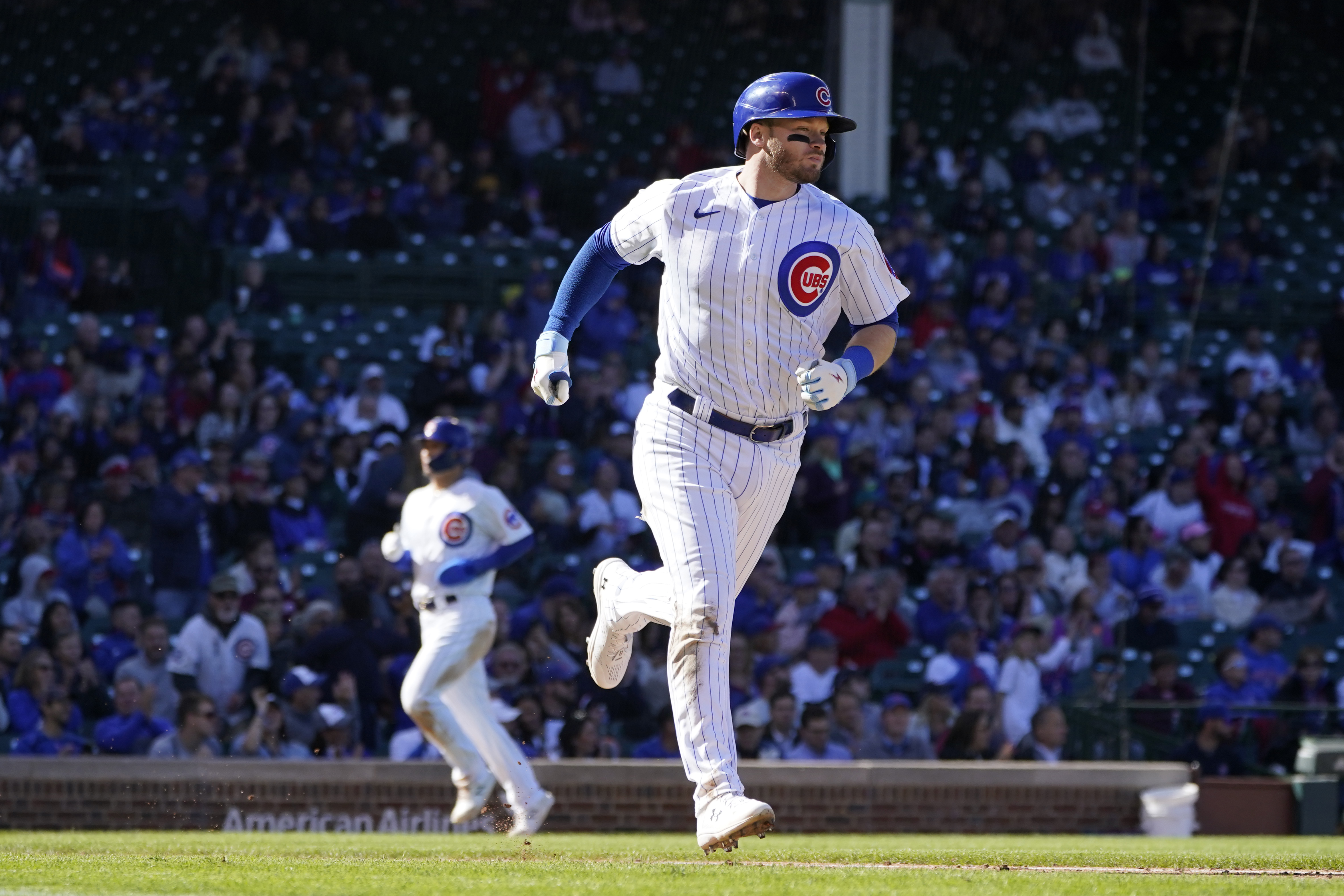 Cubs' Willson Contreras and Ian Happ, White Sox' Liam Hendriks and