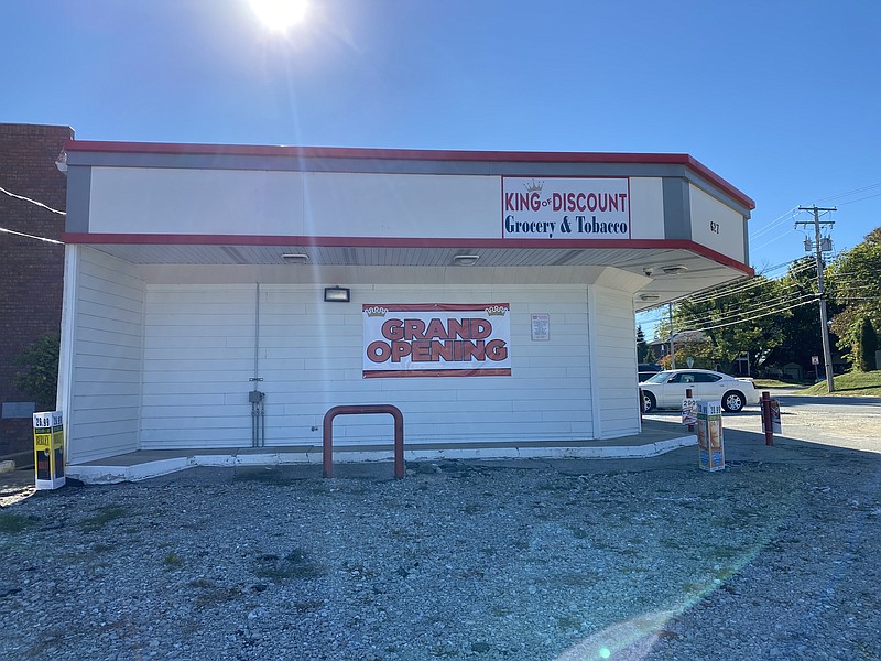 Cameron Gerber/News Tribune photo: 
King of Discount Grocery and Tobacco recently opened its doors at 627 Clark Ave. in Jefferson City.