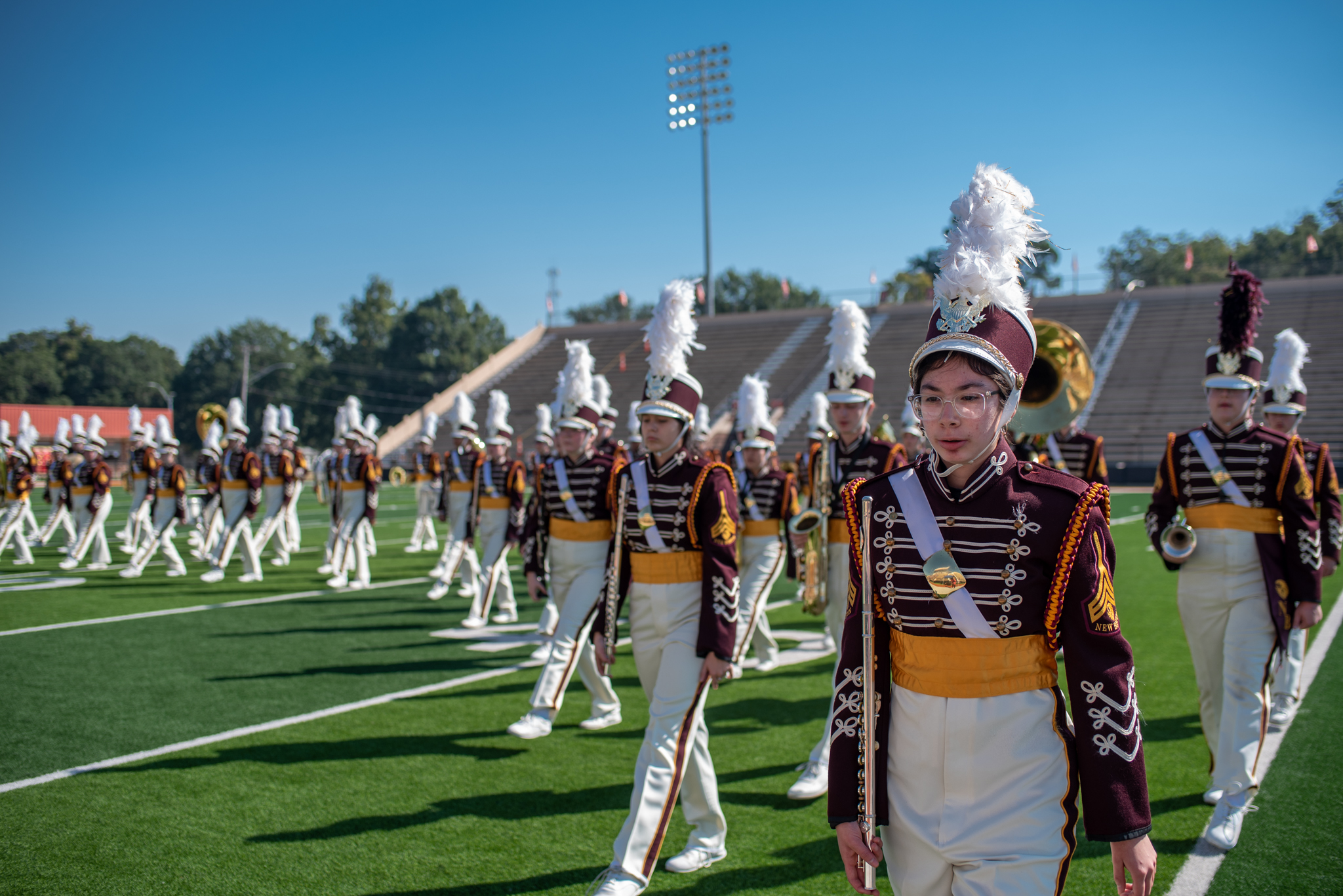 Regional High School Bands Compete In Four States Event