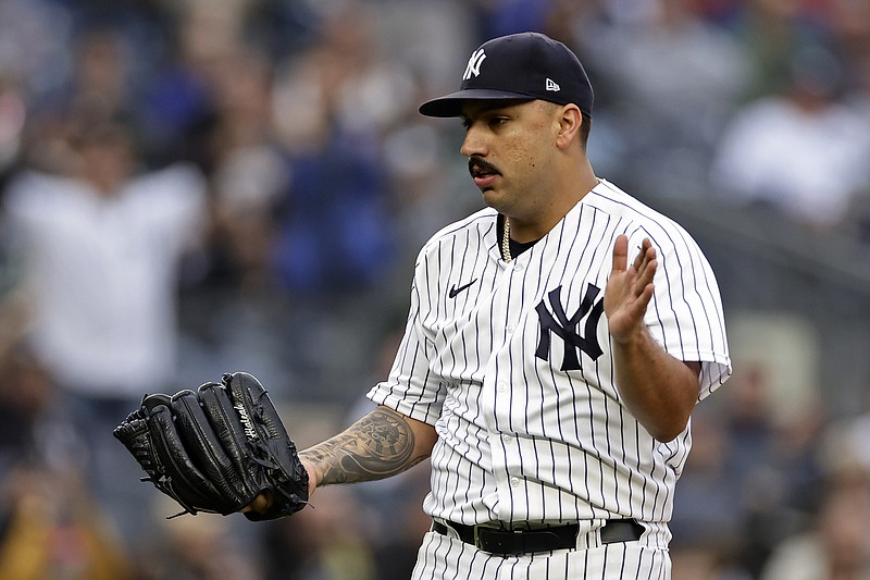 Yankees' Nestor Cortes strikes out eight in four innings against