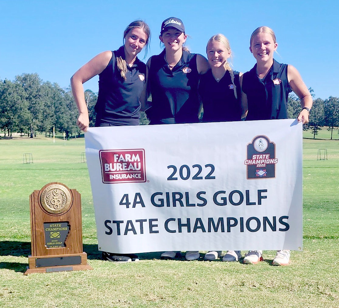 Gravette girls win state golf championship | Westside Eagle Observer