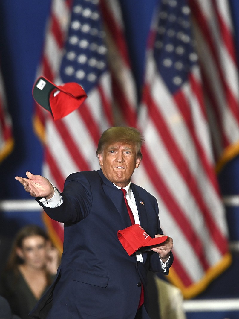 Trump Rallies Collage Trump rallies drift to fringe ahead of potential 2024 bid | Camden News