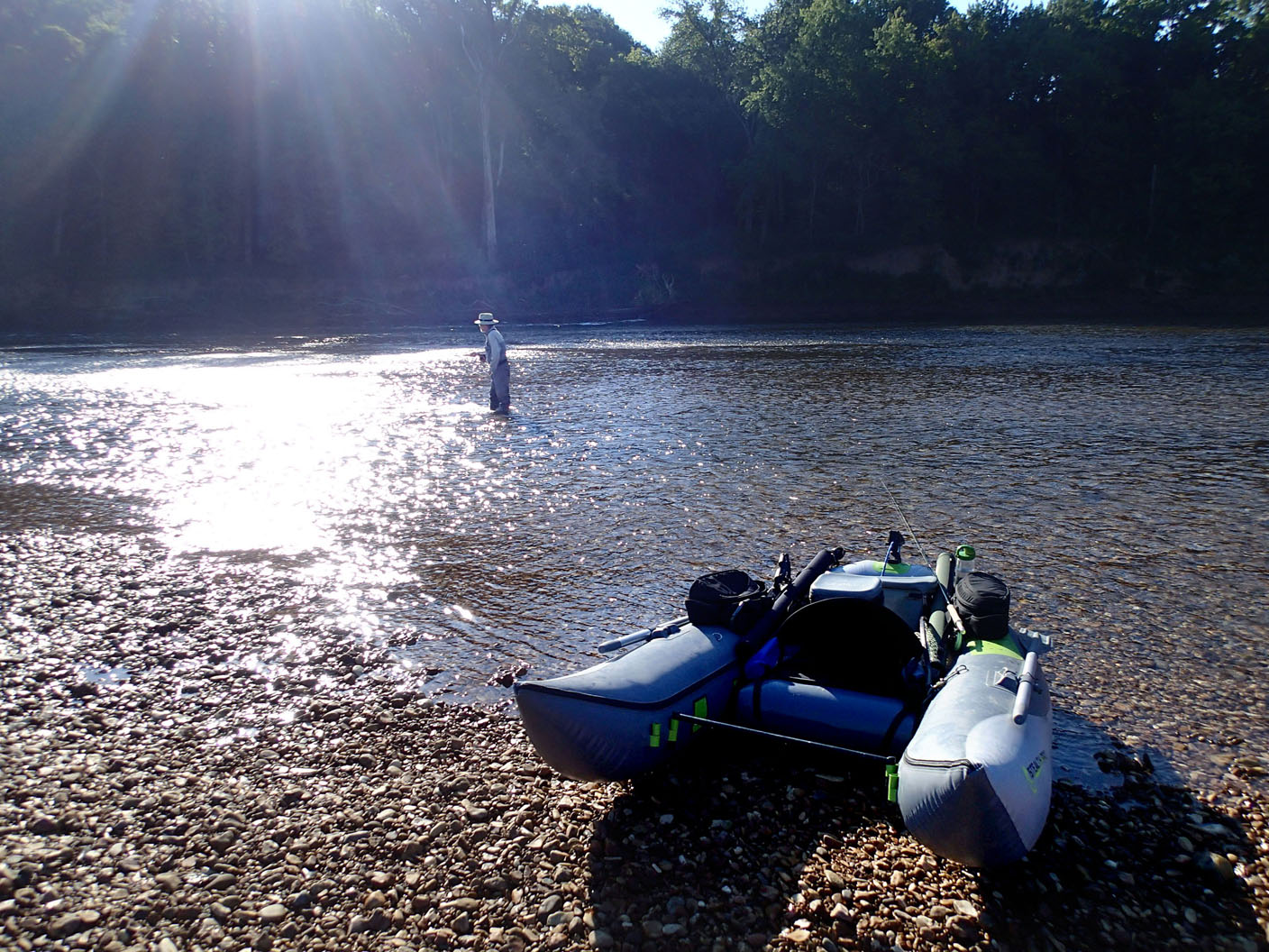 Fly fishing technique started in Scotland comes to White River