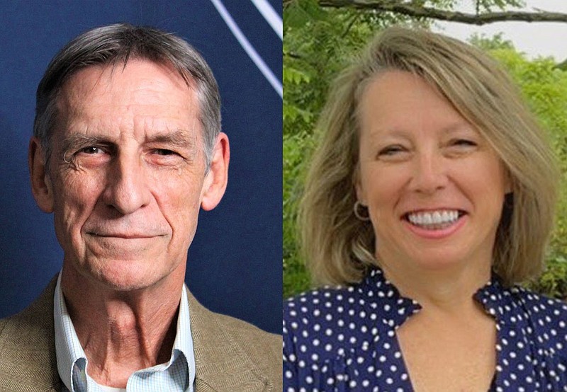 Benton County Justice of the Peace Richard McKeehan (left), a Republican, will face Democrat Stephanie Zamarron for the District 3 seat on the Quorum Court.