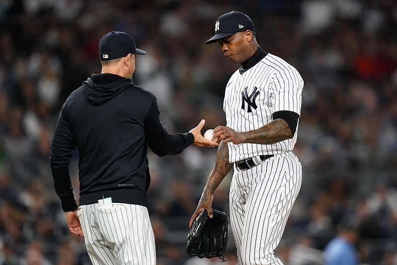 Irritated reliever left off Yanks roster The Arkansas Democrat