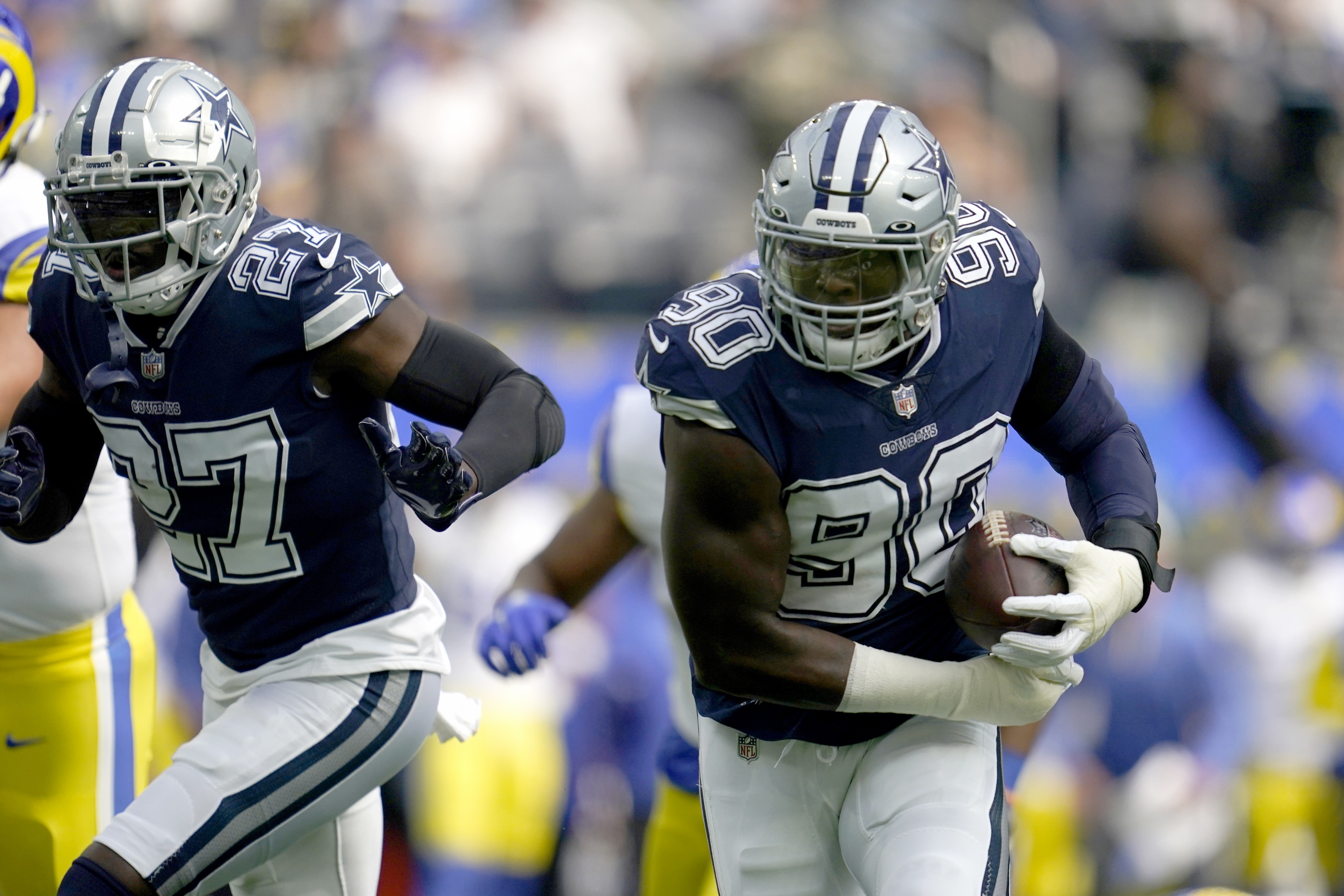 Micah Parsons Scoop and Score Touchdown as Dallas Cowboys are