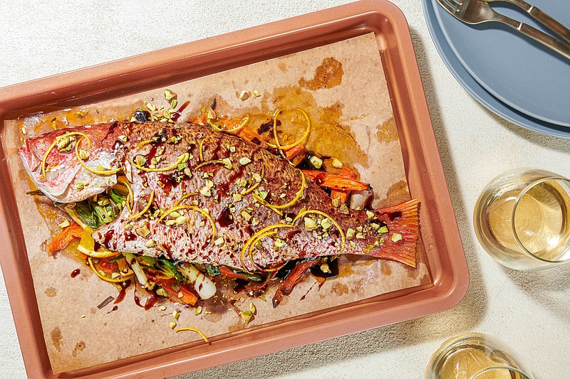 This whole roasted fish makes a fine weeknight feast Texarkana Gazette