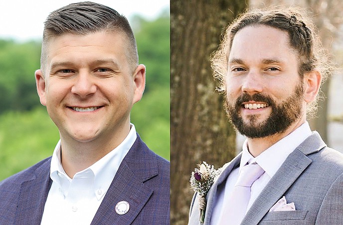 Washington County voters will select a new county judge Nov. 8 with Patrick Deakins (left) and Josh Moody vying for the post.