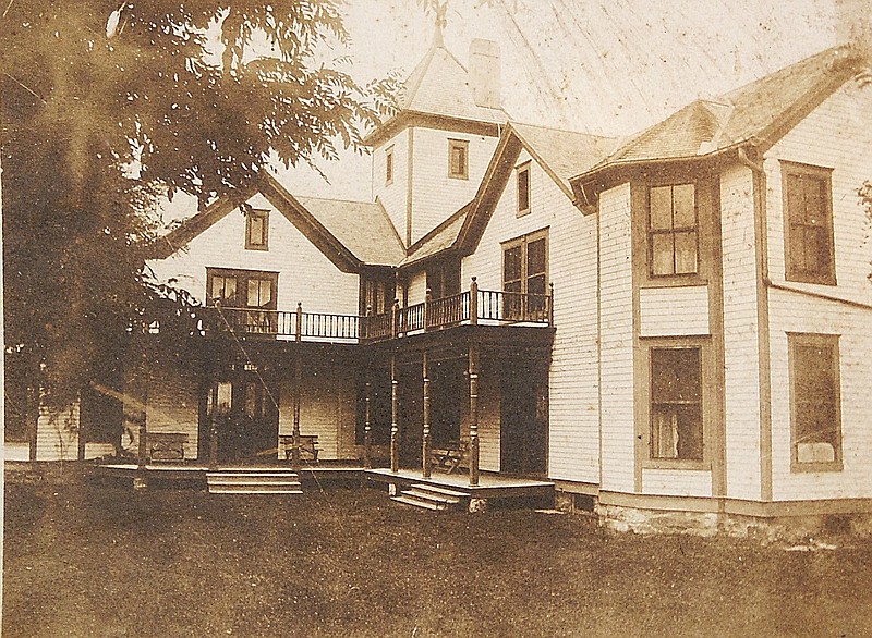 Submitted photo
The Gill home "Edgewood" in Readsville, as seen in the section from 125 years ago. A barn party was hosted here on October 15th in 1897.