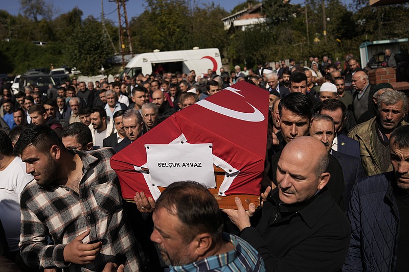 Funerals begin as death toll rises to 41 in Turkey coal mine explosion Hot Springs Sentinel Record