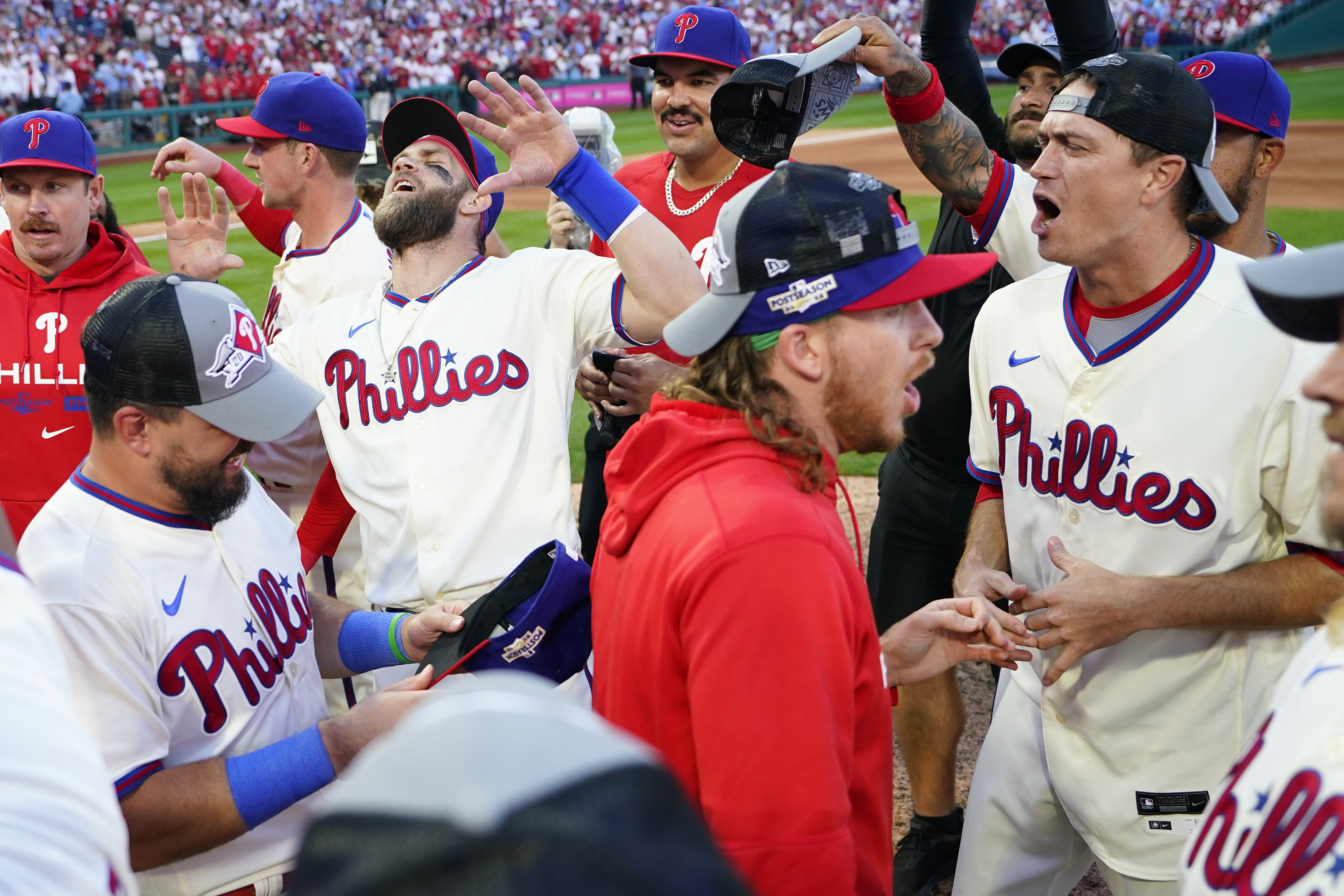 Philadelphia Phillies show some skin as they romp through MLB playoffs -  Outsports