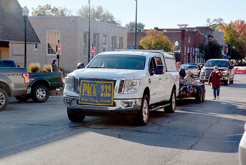 Marc Hayot/Herald-Leader Cub Scout Pack 232 proceeds down Broadway Street on Saturday, Nov. 2, 2021, during the Veterans Day Parade. This year's parade will be held on Saturday, Nov. 5, and will proceed from the National Guard Armory to the Masonic Lodge.