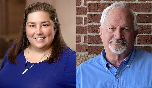 Dawn Cannon (left) and Gary Ricker are seeking the District 14 seat on the Washington County Quorum Court.
