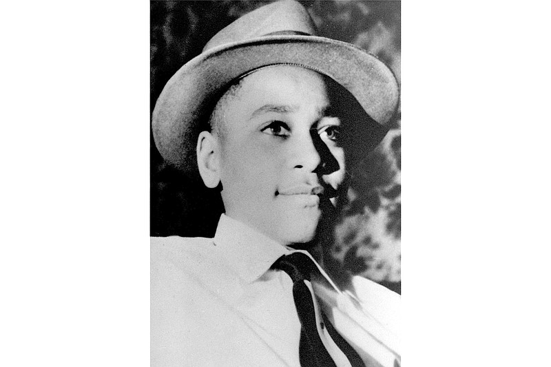This undated portrait shows Emmett Louis Till, who was kidnapped, tortured and killed in the Mississippi Delta in August 1955 after witnesses said he whistled at a white woman working in a store. A Mississippi community with an elaborate Confederate monument will unveil a larger-than-life statue of Till on Friday, Oct. 21, 2022, decades after white men kidnapped and killed the Black teenager for whistling the white woman. (AP Photo/File)