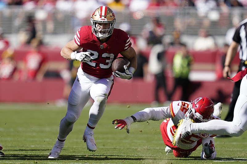 49ers have McCaffrey, but too much remains missing in 44-23 loss