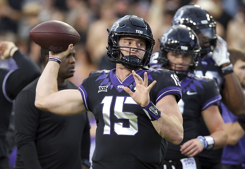 Big 12 QB attrition piles up, TCU's Duggan shrugs off hits