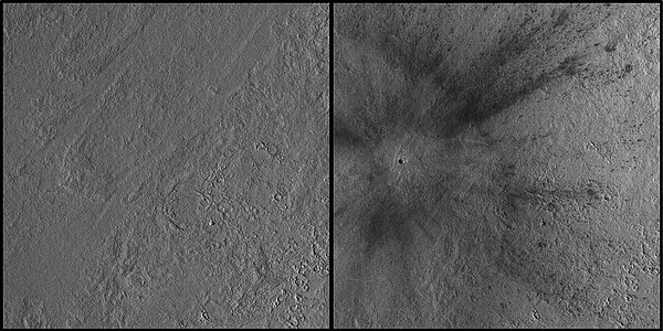 Mars probes team up, detect huge meteor hits - Vimarsana News