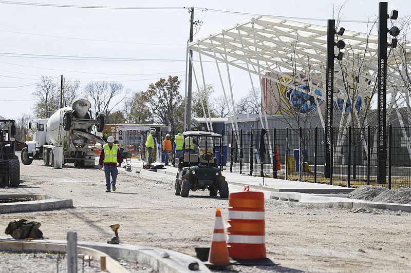 Delayed Arkansas Street project winding down, more work for ...