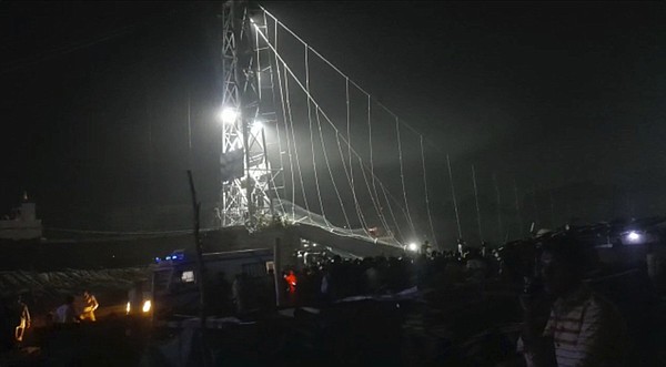 Nine Arrested After Deadly Bridge Collapse In India | The Arkansas ...