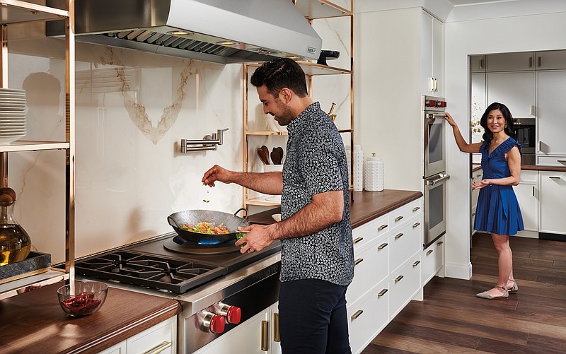 Covid and the popularity of TV cooking shows are behind homeowners wanting kitchen appliances that look more professional, and that offer more options and precision, say industry experts. (Sub-Zero via Marni Jameson)