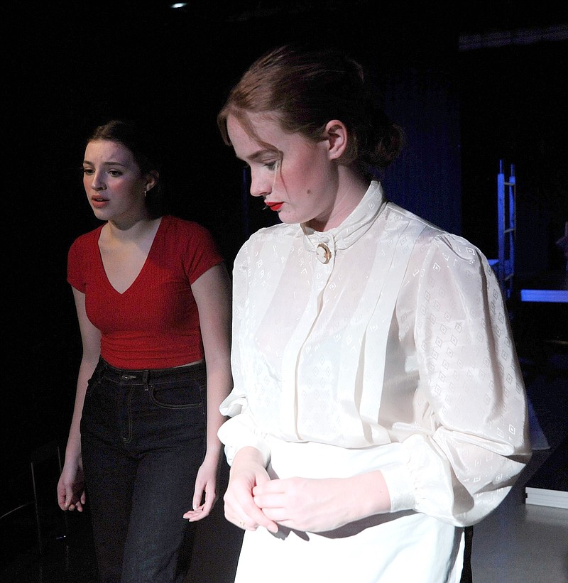 GMM - CCHS rehearsal of "Triangle." Shaun Zimmerman / News Tribune