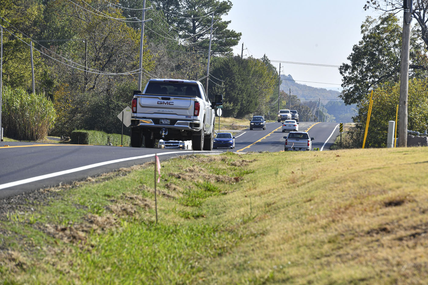Greenwood highway freshly repaved; project set as appetizer for planned