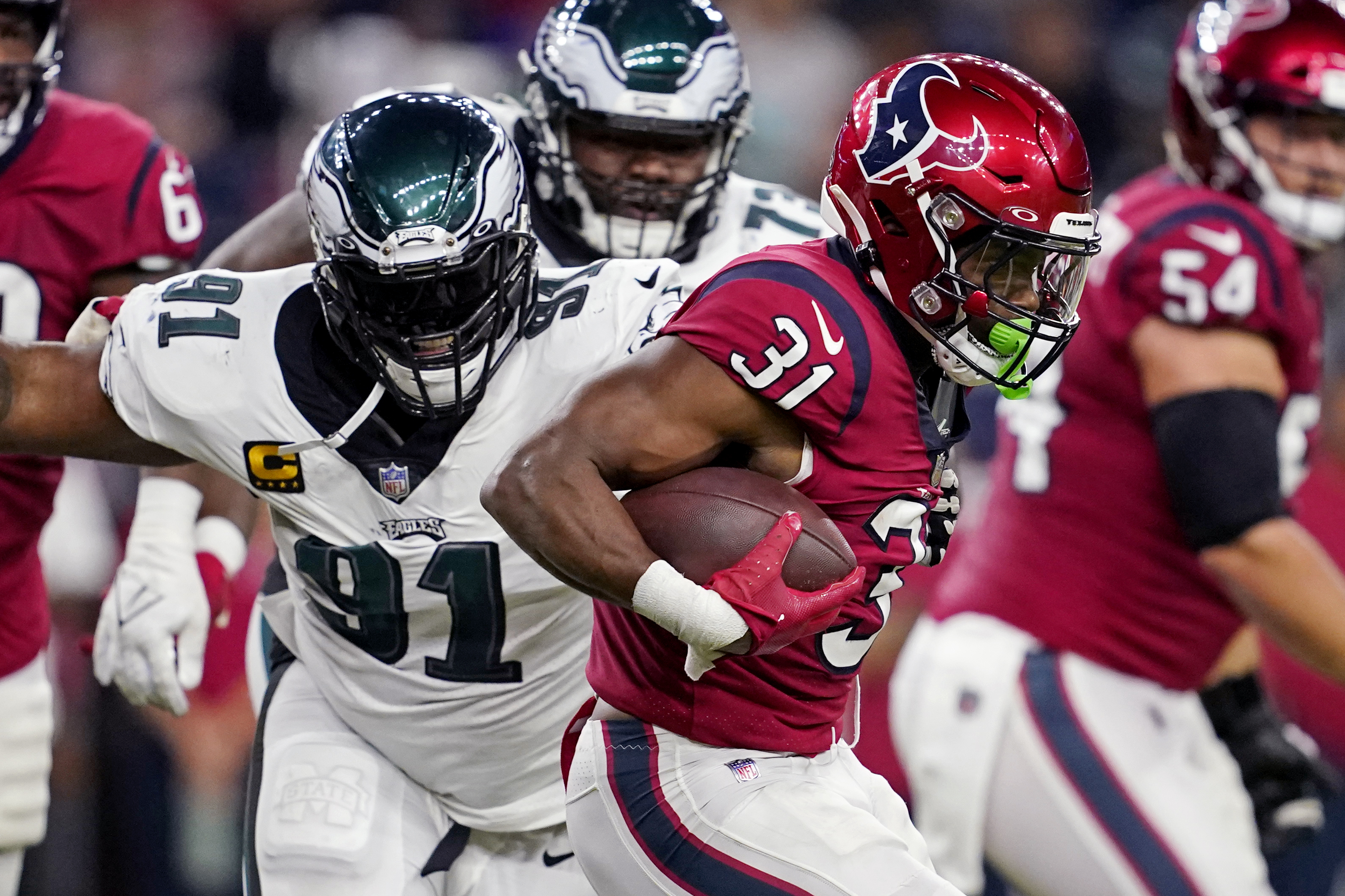 Eagles Defeat Texans at NRG Stadium on Battle Red Day, 29-17