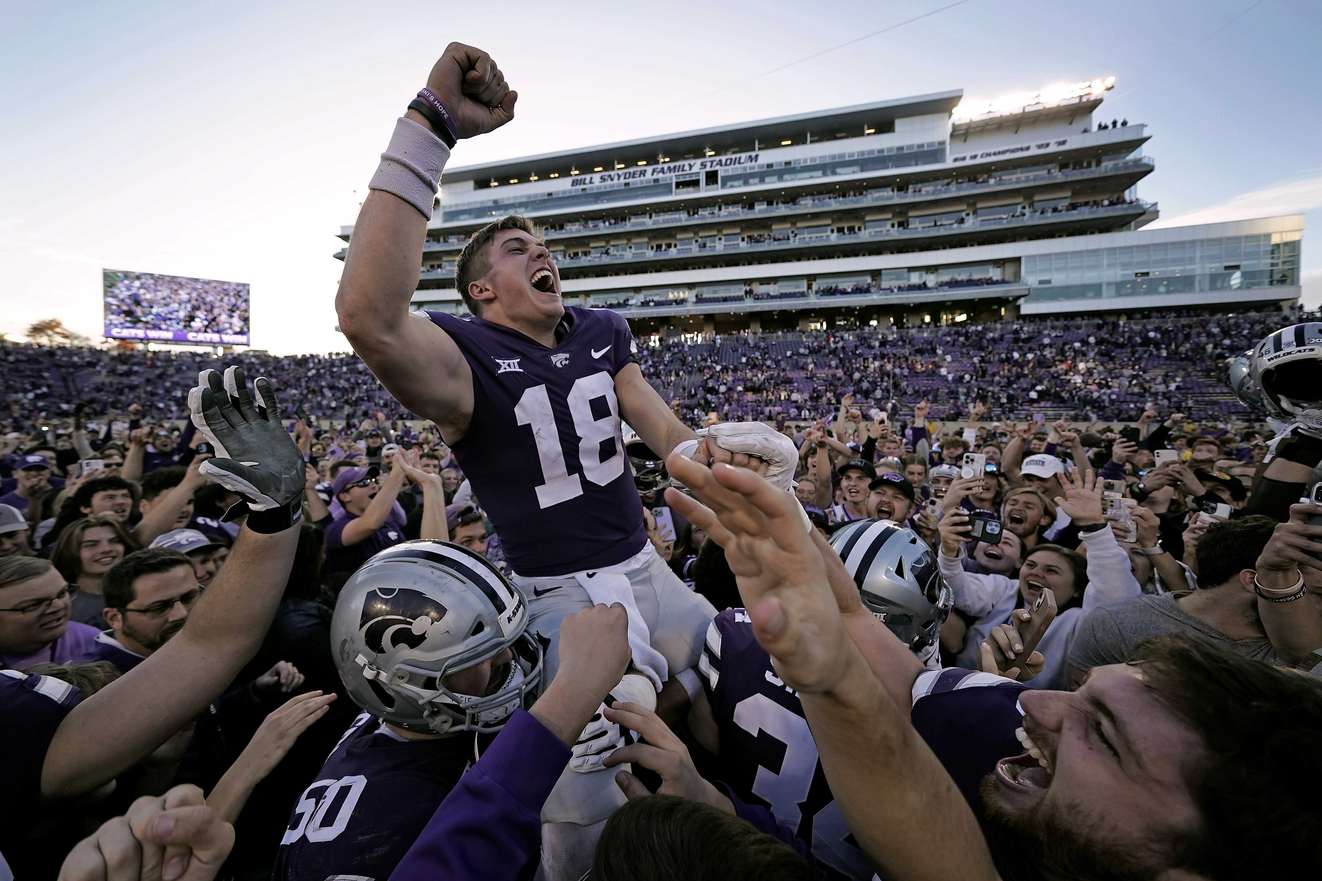 Kansas State's Deuce Vaughn on winning the Big 12, Adrian Martinez