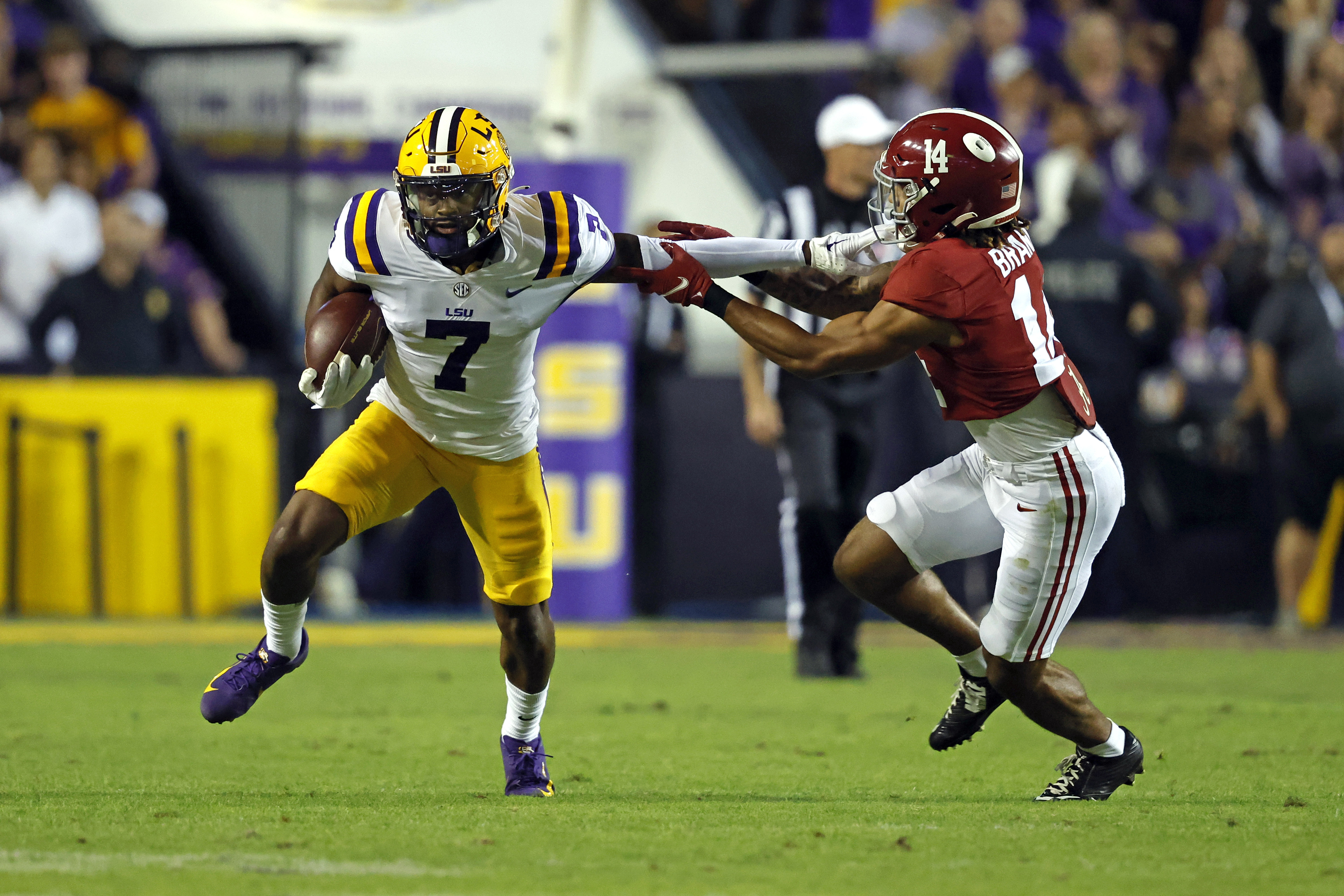 GAME BLOG: LSU rolls over Alabama 46-41